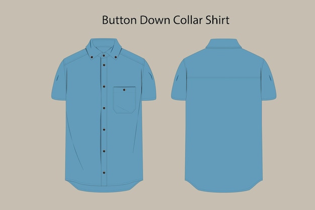 button down collar shirt 1