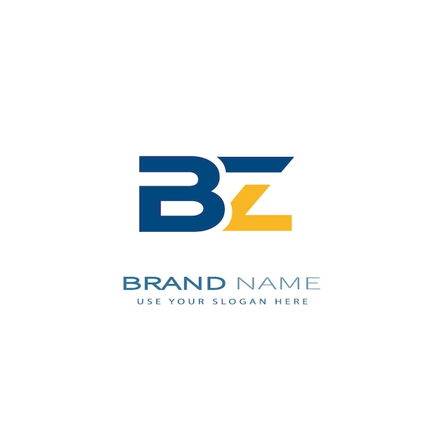 BZ365 letter BZ logo design