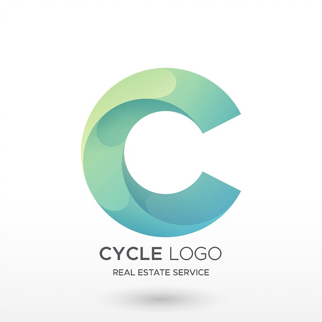 C Gradient Logo