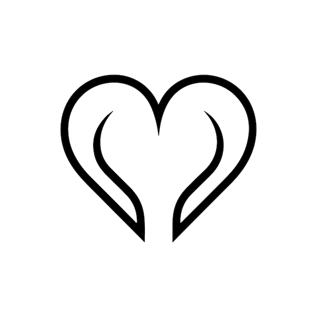 c a heart logo