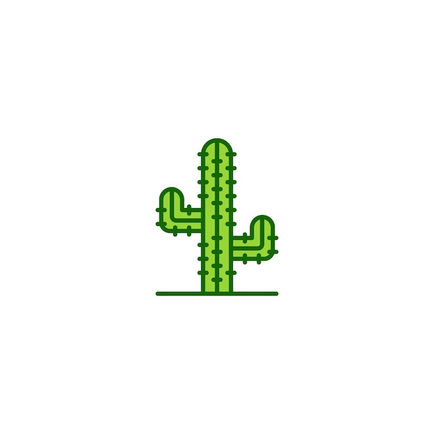 Cactus icon vector illustration