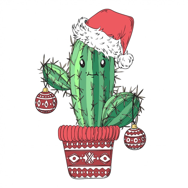 Cactus new year.