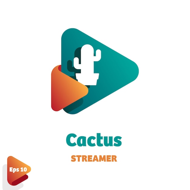 Cactus Streamer Logo