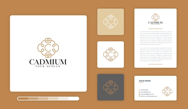 Cadmium logo design template