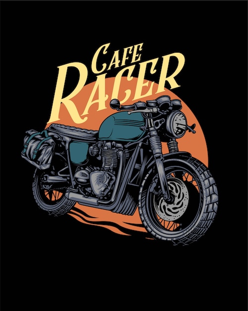 CAFE RACER illustration