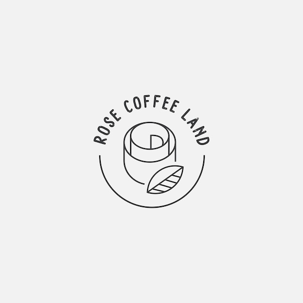 cafe or restaurant logo design concept