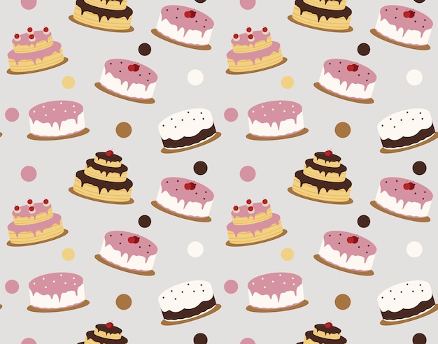 cake pattern background