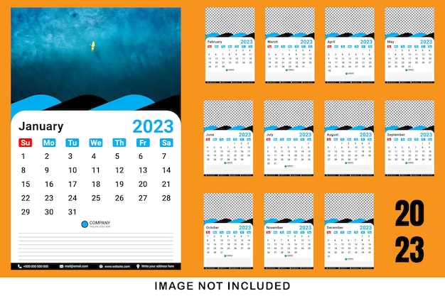 calendar for 2023, 2023 calendar, 2023 poster calendar