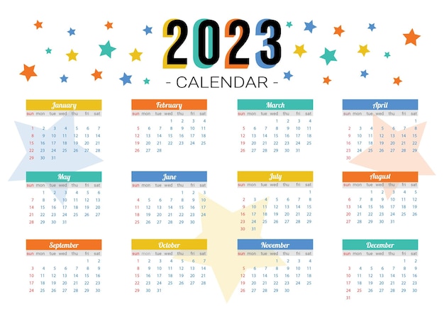 calendar 2023