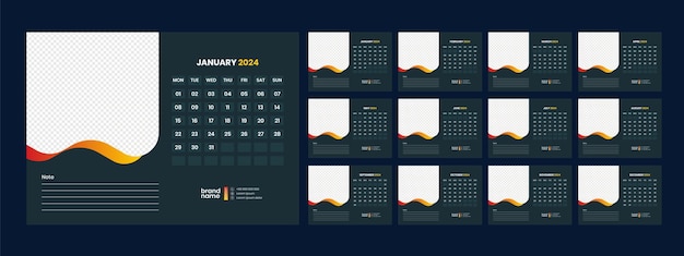 calendar 2024 wall calender template