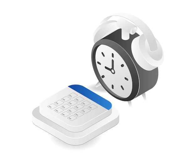 Calendar app and alarm clock