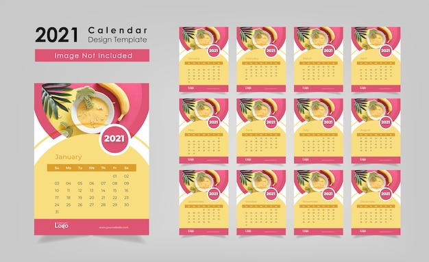 Calendar design template