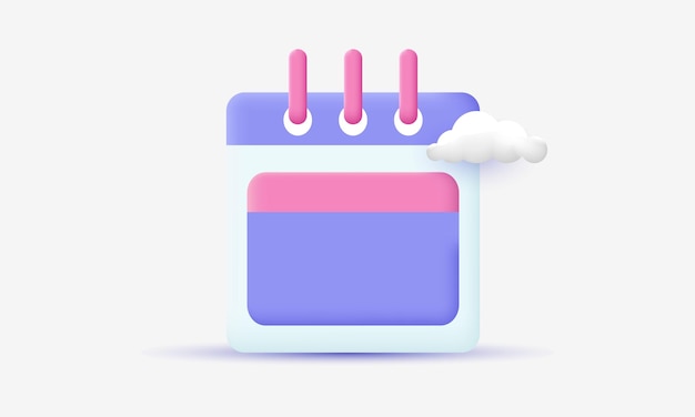 calendar icon set design