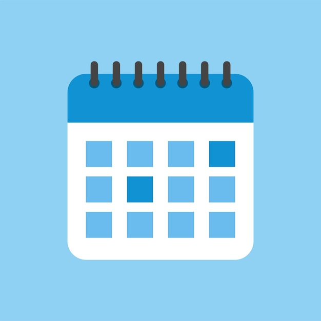 Calendar for meeting appointments and important dates of the year