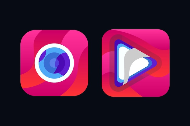 Vector camera icon design ready to use