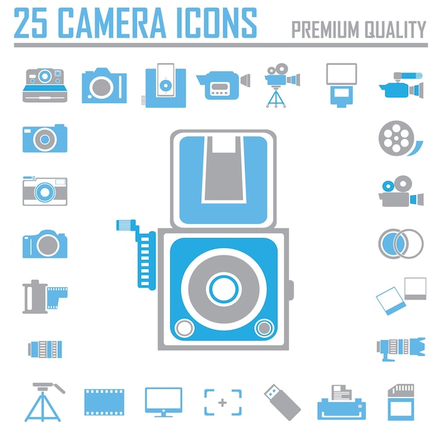 Camera Icon Set