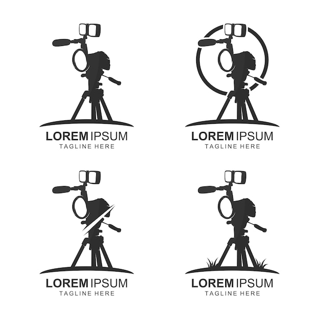 Camera silhouette logo