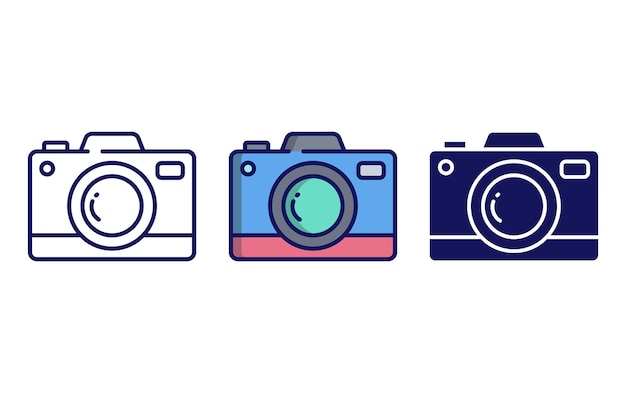 Camera vector icon