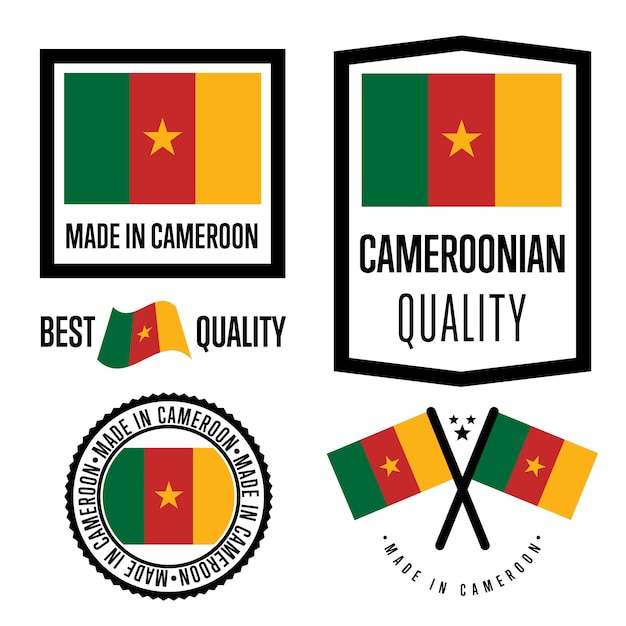 Cameroon quality label set 