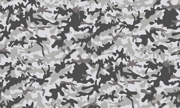 Camouflage military seamless vector pattern background