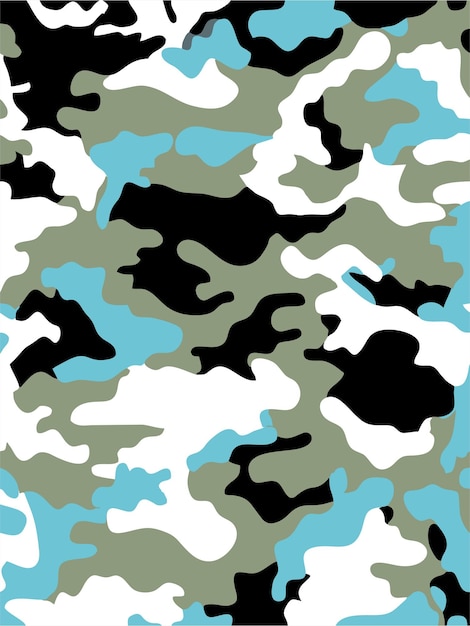 Camouflage pattern background for army