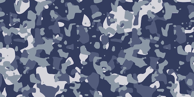 Camouflage seamless pattern amo Repeat print Vector flat illustration