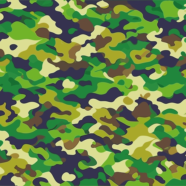 Camouflage seamless pattern background