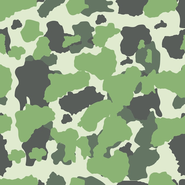 Camouflage seamless pattern Military camo Army background Print on clothing Modern design