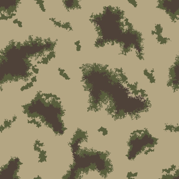 Camouflage seamless pattern military camo