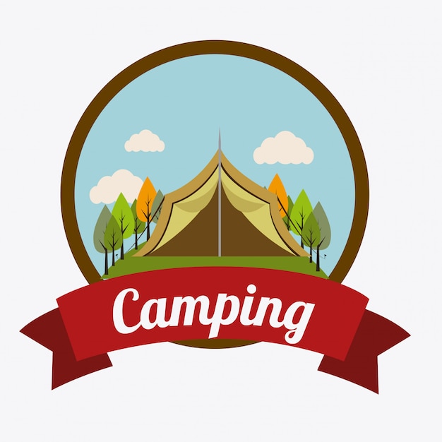 Camping design.