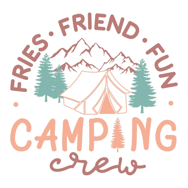 Camping Season Camping Quotes T Shirt Design