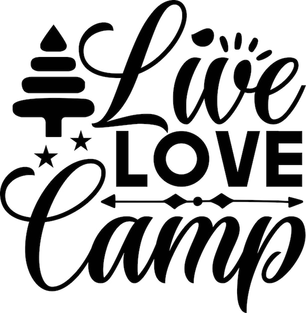 Vector camping svg bundle