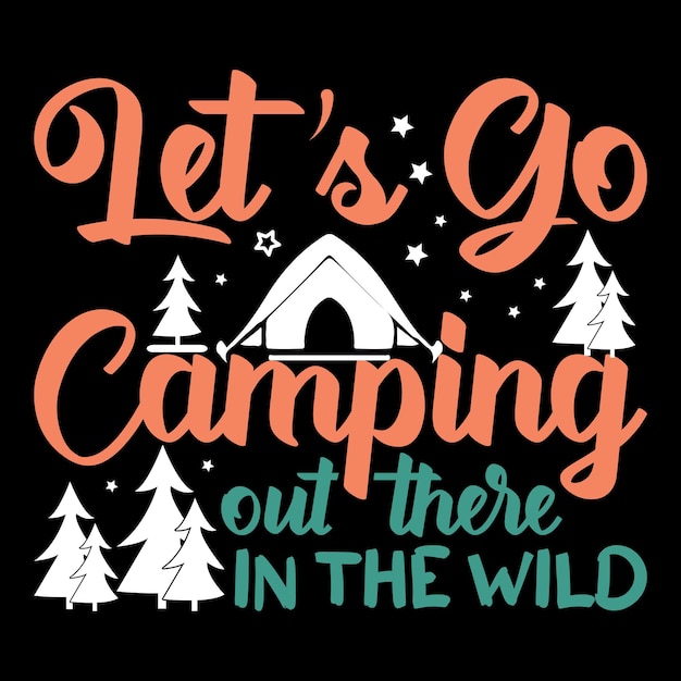 Camping t-shirt design, camping lover, graphic vector element