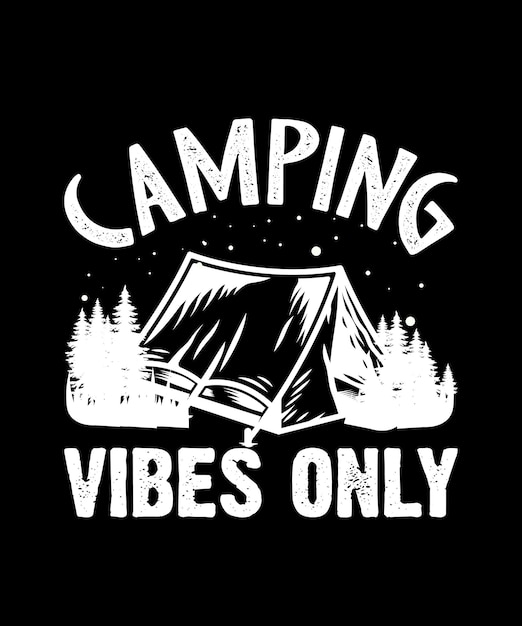 Camping T-Shirt Design Graphic, Nature, Outdoors, Adventure, Summer Camp,