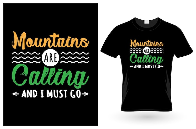 Camping tshirt design