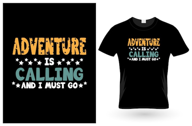 Camping tshirt design