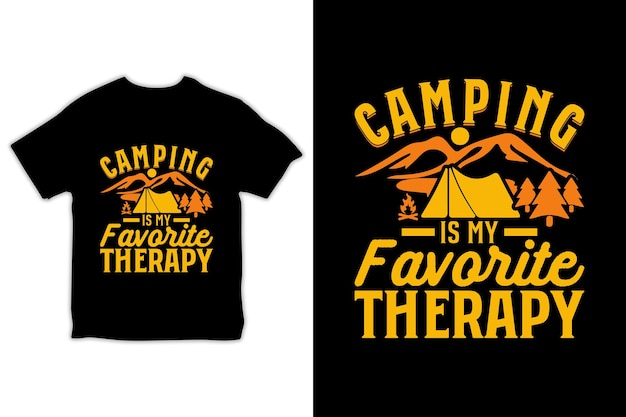 Camping Tshirt