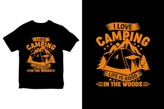 Camping Tshirt