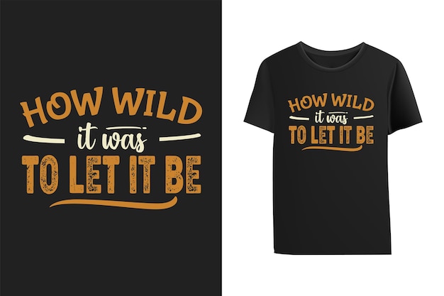 Camping typography t shirt design template