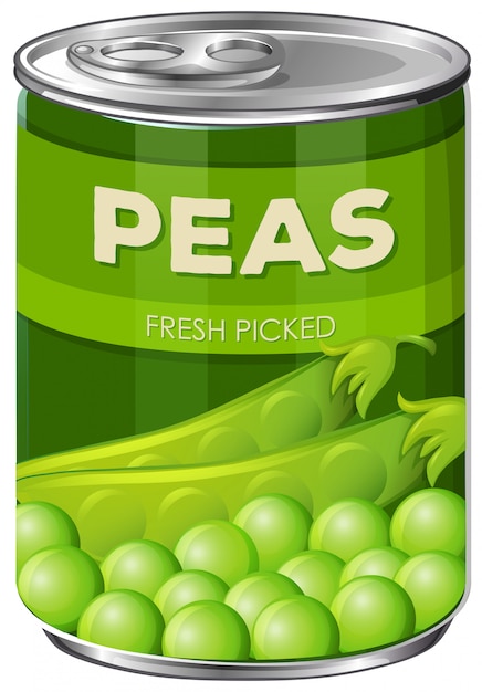 A Can of Green Pea