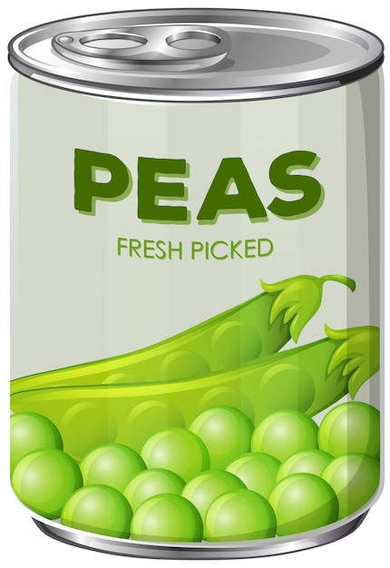 A Can of Green Pea