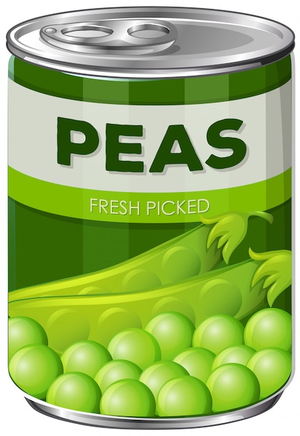 A Can of Green Pea