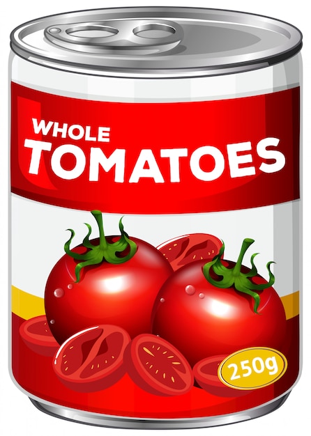 A Can of Whole Tomatoes