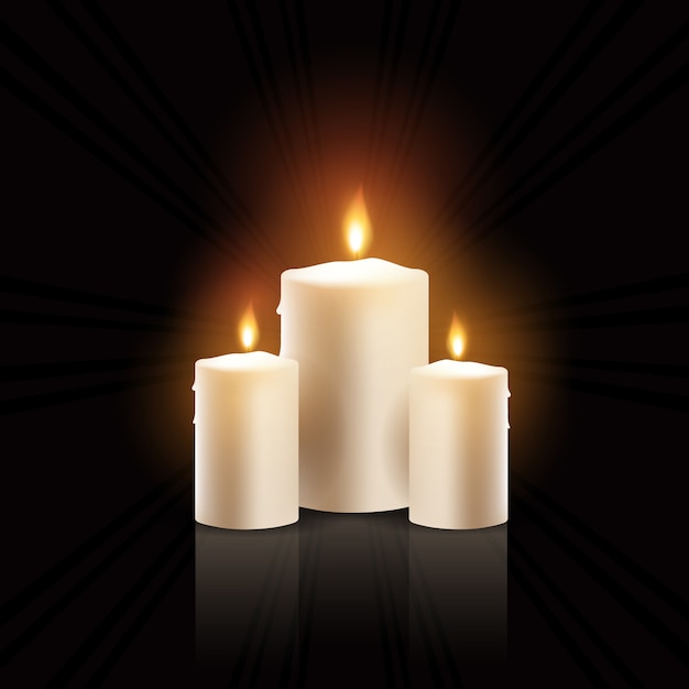 Candle background 