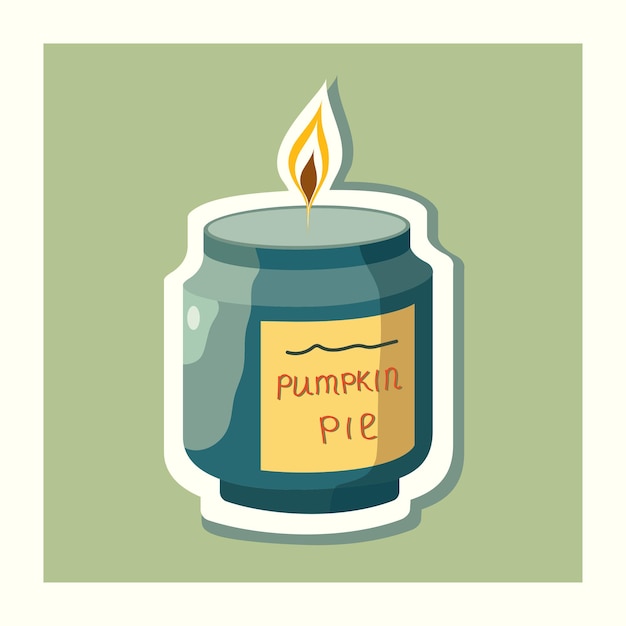 Candle sticker