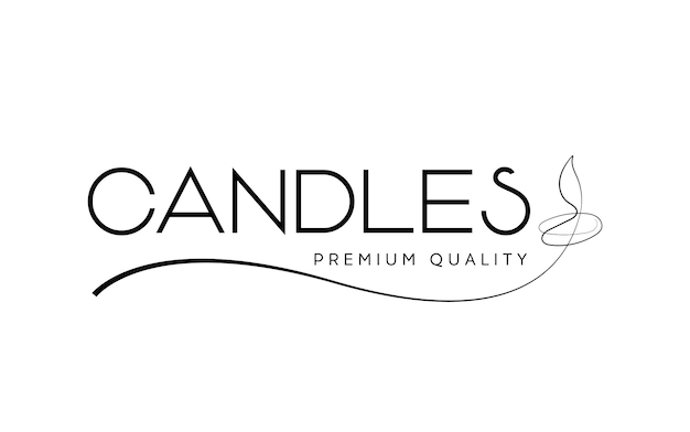 Candles logo design