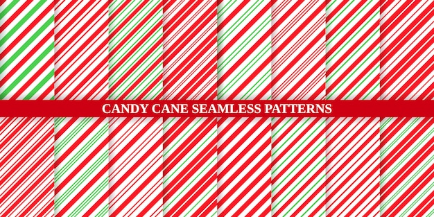 Candy cane stripe pattern.