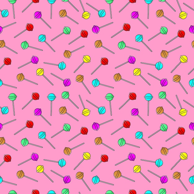 candy seamless pattern colorful candy