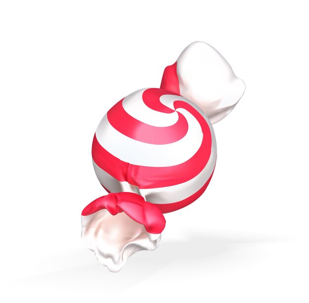 candy vector 3d illustration candy 3d icon