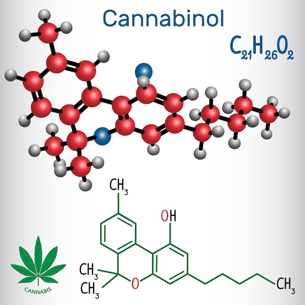 Vector cannabinol cbn structural weak psychoactive cannabinoid is a metabolite of tetrahydrocannabinol